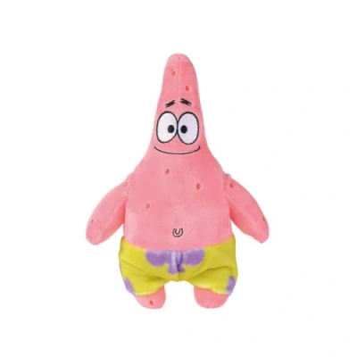 Imagen de Simba Peluche Patricio 20cm, Bob Esponja, Material Suave y Agradable, Relleno 100% Reciclado, Licencia Oficial, Apto para Todas las Edades (109491002PAT)