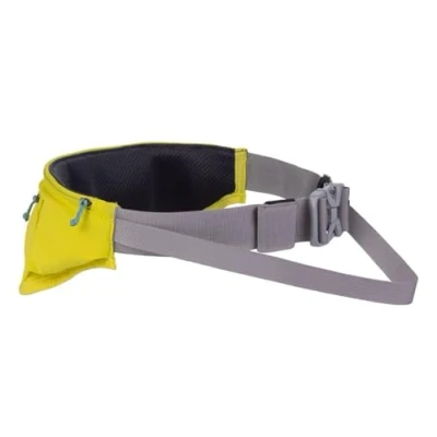Imagen de RUFFWEAR Correa de Perro para Correr o Caminar Atada a la Cintura, Trail Runner Belt, cinturón Cadera Resistente sin enredos con Bolsillos, Lichen Green, Small/Medium