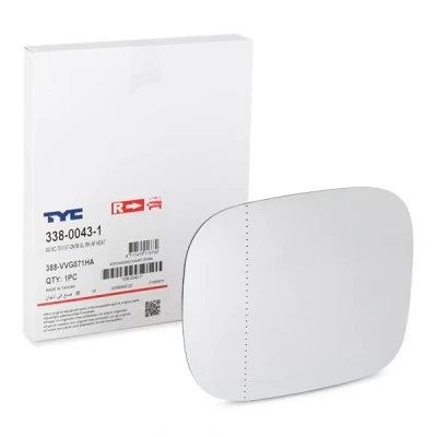 Imagen de TYC 338 0043 1 Cristal de Espejo derecha VOLVO: XC90 I, XC70 II Familiar