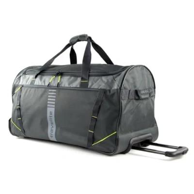Imagen de travelite Bolsa de Viaje con 2 Ruedas Talla L, Serie Equipaje Basics Active: para Suave diseño Fresco, 71 cm, 86 litros