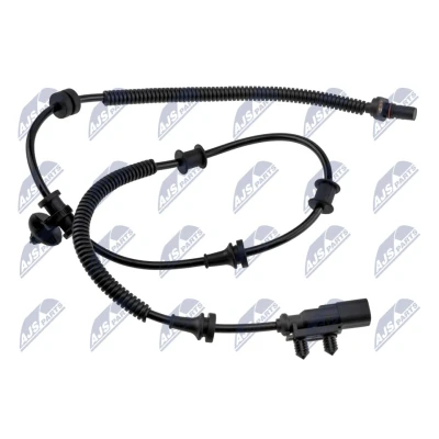 Imagen de NTY HCA CH 105 Sensor de ABS Eje delantero, izquierda, derecha con cable 2polos