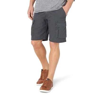 Imagen de Wrangler Authentics Klassische Cargo Stretch Shorts Pantalones Cortos, Antracita, 36 para Hombre
