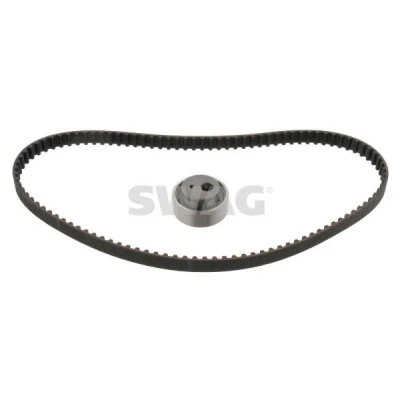 Imagen de SWAG 62 02 0017 Kit de correa distribución 104 con perfil dientes trapezoidal PEUGEOT: 206 Hatchback, Partner I Combispace, Furgón