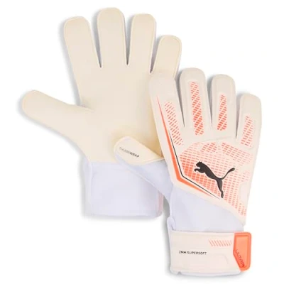 Imagen de PUMA Ultra Play RC, Guantes de Portero Niños, White Glowing Red Black, 8