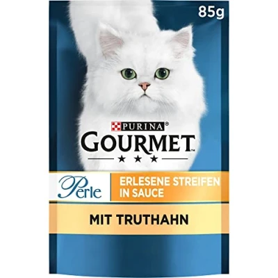 Imagen de Gourmet Perle Comida para Gatos con Pavo, 26 Unidades (26 x 85 g)