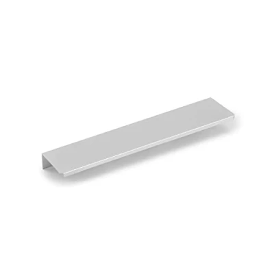 Imagen de EMUCA Tirador para mueble Setubal, intereje 128 mm, L 198mm, Aluminio, Anodizado mate, 10 ud.