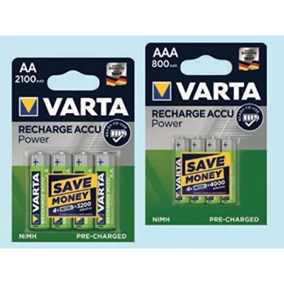 Imagen de Varta Ready2Use Pilas AA, 2100 mAh, pack de 10 x blister 4