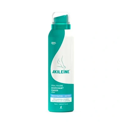 Imagen de Akileine Spray Polvo Secante 150 gr