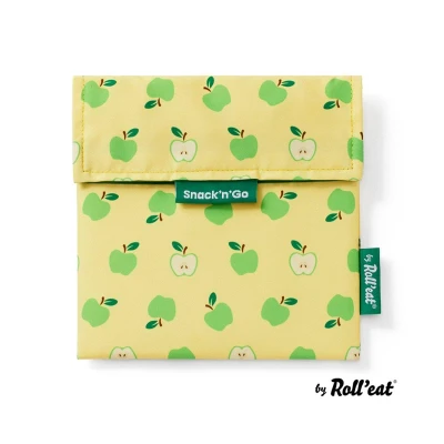 Imagen de Roll&#039;eat ® Porta Sandwich Reutilizable, Bolsa Ecológica sin BPA, Bocadillo Modelo Snack&#039;n&#039;Go Fruits (Snack&#039;n&#039;Go (Apple))