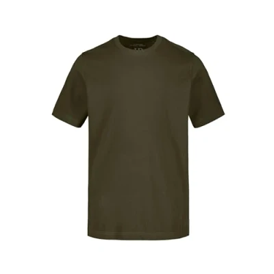 Imagen de JP 1880 Camiseta, básica, Cuello Redondo, algodón Peinado, hasta la Talla 8 XL Oliva Oscuro 3XL 702558120
