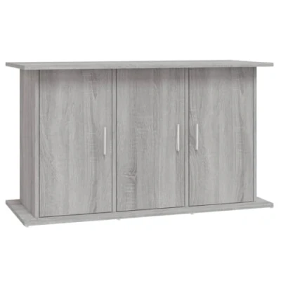 Imagen de vidaXL Soporte para Acuario Madera ingeniería Gris Sonoma 101x41x58 cm