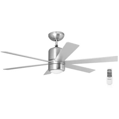 Imagen de Ventilador de techo Orbegozo CP 50120 Potencia 65W, 3 Velocidades, Mando a distancia, Con iluminación, Negro