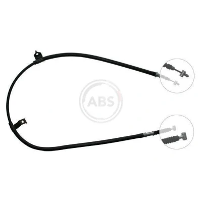 Imagen de A.B.S. K14877 Cable de Freno Mano 1515 Tambor
