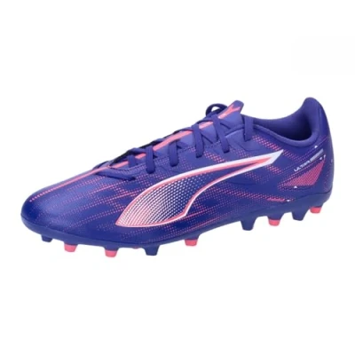 Imagen de Puma Ultra 5 PLAY MG Botas de fútbol con tacos, Hombre, Talla: 47, Lapis lazuli/white/sunset glow Zapatos