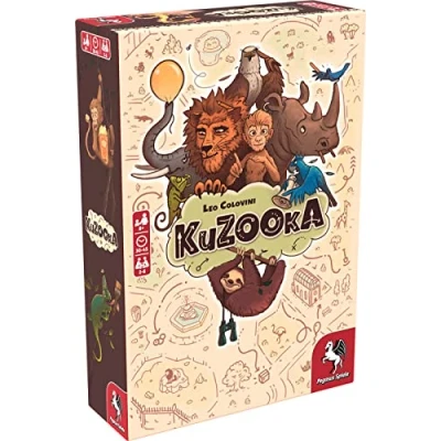 Imagen de Pegasus Spiele KuZOOkA Recomendado Juego del año 2023 Mesa, Multicolor (PES51230G)