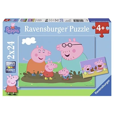 Imagen de Ravensburger Spieleverlag GmbH Rompecabezas Peppa Pig, 24 Piezas (9082)