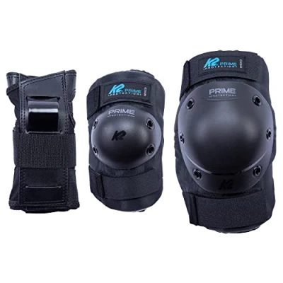 Imagen de K2 Skates Prime W Pad Set Accesorios de Proteccion, Women&#039;s, Negro/Azul, S