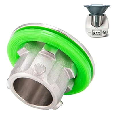 Imagen de Kingcenton Recambio de cuchillos para máquinas cocina Thermomix TM5 Accesorios, tapa tapón batidora bimby accesorios agua cocción, alternativa al cubrecuchillos(TM5)
