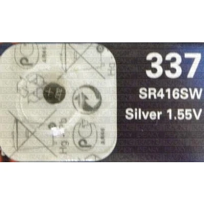 Imagen de Renata 337 SR416SW SB A5 Pile de montre en oxyde d&#039;argent Sans mercure 1,55 V