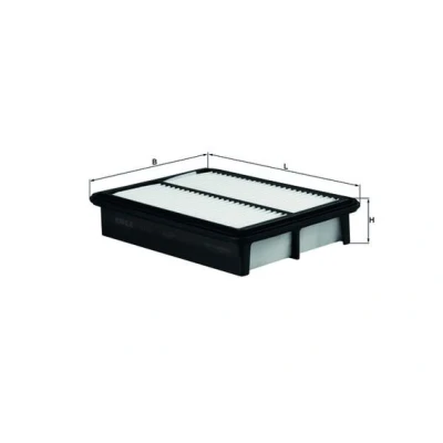 Imagen de MAHLE ORIGINAL LX 2994 Filtro de aire 51,5 187 266,0 Cartucho filtrante HYUNDAI: H 1 Travel, / Starex MPV, Furgón