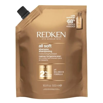 Imagen de Redken All soft Champú Recambio 500 ml