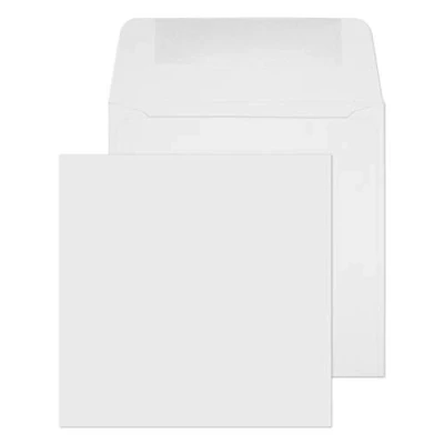 Imagen de Blake Purely Everyday 100 x mm Square Wallet Gummed Envelope White (Pack of 500)