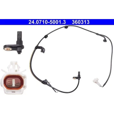 Imagen de ATE 24.0710 5001.3 Sensor de ABS 1165 TOYOTA: Yaris II Hatchback