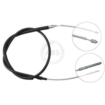 Imagen de A.B.S. K11416 Cable de Freno Mano 1527 Tambor para dirección izquierda/derecha VOLKSWAGEN: GOLF 2, Jetta SEAT: TOLEDO 1