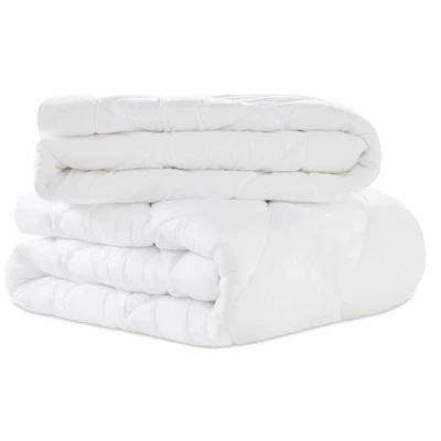 Imagen de WAVVE Edredón Relleno Nórdico Cama 90/105 4 Estaciones Bedding Reversible Doble 150+300 gr/m² de 155x220 cm Fibra Suave y Antiacaro, Caliente Cómodo Blanco
