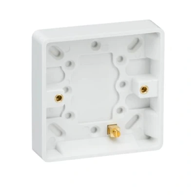 Imagen de Knightsbridge CU1300 Caja de colchón con Borde Curvado (16 mm), Color Blanco