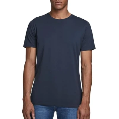 Imagen de Jack &amp; Jones JJE Basic TEE O NECK NOOS Camiseta básica darkblue, Hombre, Talla: Small, Dark blue