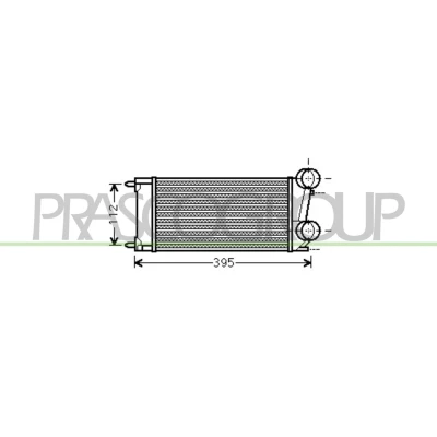 Imagen de PRASCO PG520N001 Intercooler CITROËN: Berlingo II, II Furgón, C4 Hatchback, PEUGEOT: 308 I Partner Tepee