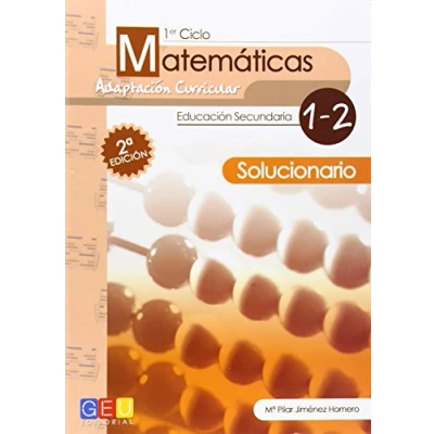 Imagen de Matemáticas Libro de texto 1º la ESO Adaptación curricular / Editorial GEU /Material adaptado/ Respeta el ritmo cada alumno /Integración 9788499159041 (ADAPTACION CURRICULAR)