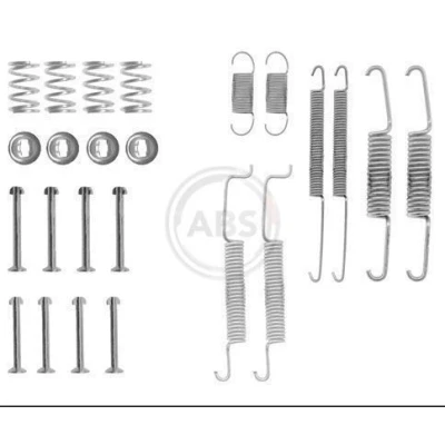 Imagen de A.B.S. 0569Q Juego de accesorios, zapatas freno SEAT: Ibiza 2, Arosa, VOLKSWAGEN: GOLF Polo III Hatchback, AUDI: A2