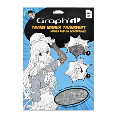 Imagen de GRAPH&#039;IT Trama Manga, Textil, A4