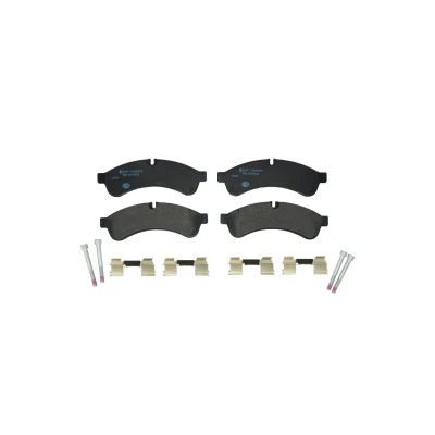 Imagen de HELLA 8DB 355 039 251 Juego de pastillas freno preparado para indicador desgaste con tornillos pinza accesorios