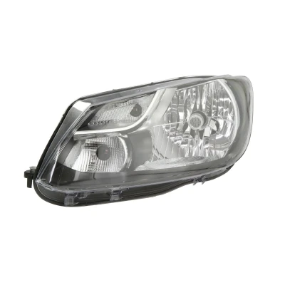 Imagen de ALKAR 2755154 Faros izquierda H4, PY21W con luz diurna electromotor Carcasa interior negro VOLKSWAGEN: Touran I, Caddy 3