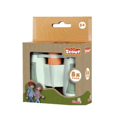 Imagen de Simba Scout Prismáticos para Principiantes, 8 aumentos, 11 cm, con cordón, a Partir de 3 años (109452671)