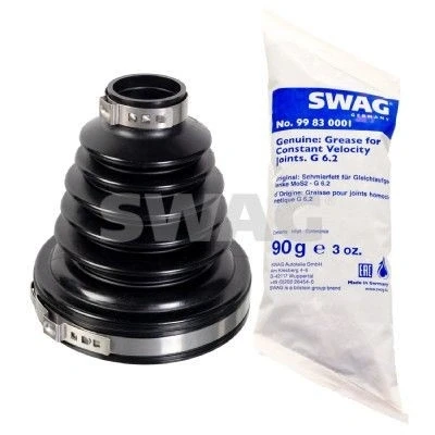 Imagen de SWAG 33 10 6339 Fuelle Palier lado de engranaje, Eje delantero, izquierda, derecha Elastéros poliestéricos, termoplásticos