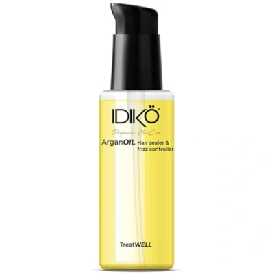 Imagen de IDIKÖ Aceite de Argan para el Pelo, Pelo Seco y Dañado, Oro Fluido Tratamiento Hidratante Cabello, Serum Vegano 100 ml