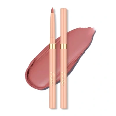 Imagen de OULAC Lápices de Ojos Mate Dura 24 Horas+, Twist up Coral Eyeliner y Lip Liner Resistente al Agua, Altamente Pigmentado Sin Manchas, Suave, Vegan (L04) Sunlit Peach