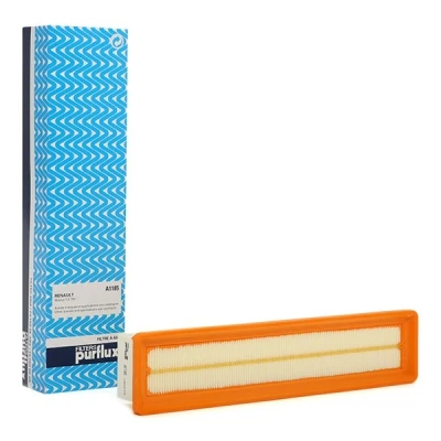 Imagen de PURFLUX A1185 Filtro de aire 59 81 360 Cartucho filtrante RENAULT: CLIO 2, 3, Kangoo I, DACIA: Sandero Logan I Berlina norauto,