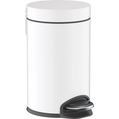 Imagen de hansgrohe AddStoris Papelera con pedal, blanco mate, 41775700