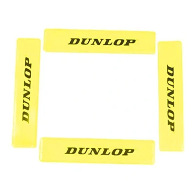 Imagen de Dunlop Throw Down Court Lines Líneas De Fondo Campo, Adultos Unisex, Amarillo, 12 pcs