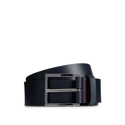 Imagen de HUGO Geek_Sz35 Belt, Dark Blue401, 80 para Hombre