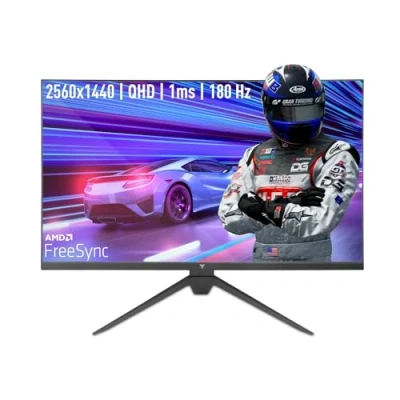 Imagen de YEYIAN Monitor Plano Gaming Avance 2K 27&quot; QHD 2560x1440 Panel IPS View 178 3000:1 180 Hz 16:9 16.7 Millones Colores Respuesta 1 ms VESA DisplayPort/HDMI