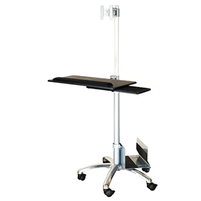 Imagen de Value Mobile Pc Cart, Silver Soporte De Mesa Para Pantalla Plana