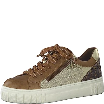 Imagen de MARCO TOZZI 2 83700 41, Zapatillas para Mujer, Cognac Comb, 41 EU