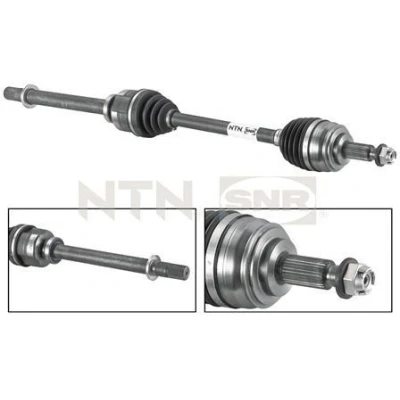 Imagen de SNR DK55.043 Árbol de transmisión Eje delantero, derecha 983 RENAULT: MEGANE 3 Coupe, 3, GRAND SCENIC