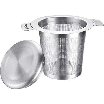 Imagen de Westmark filtro permanente / de té escurridor Acero inoxidable, Con tapa, Teatime, inoxidable 18/8, 7,5 x 9,5 cm, 15762260
